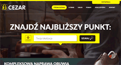 Desktop Screenshot of cezar.com.pl