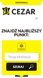 Mobile Screenshot of cezar.com.pl